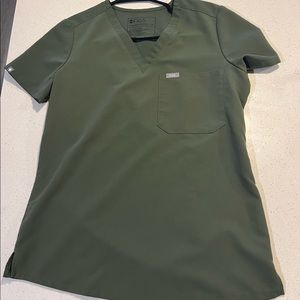 FIGS-Olive Green Scrub Set